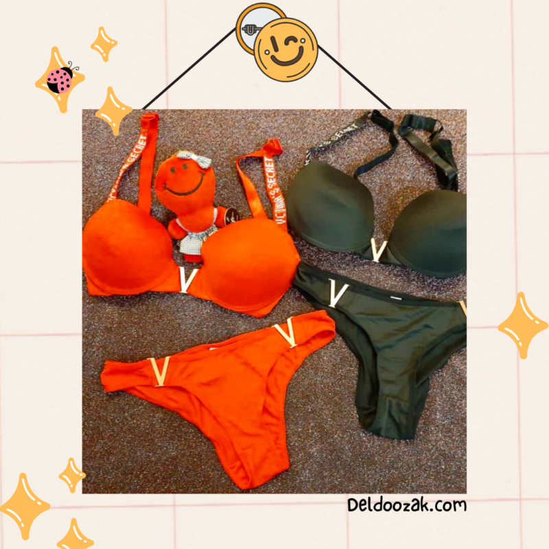 ست ویکتوریا سکرت قرمز و مشکی | فروشگاه آنلاین دلدوزک