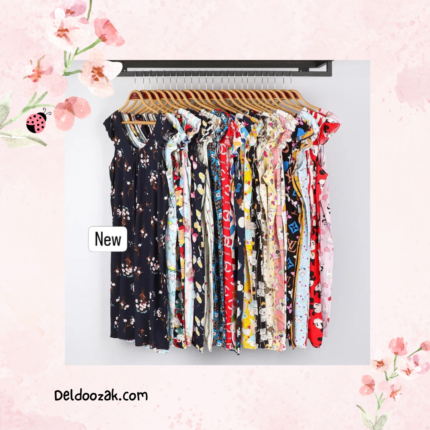 پیراهن ساحلی طرح عروسکی | فروشگاه آنلاین دلدوزک