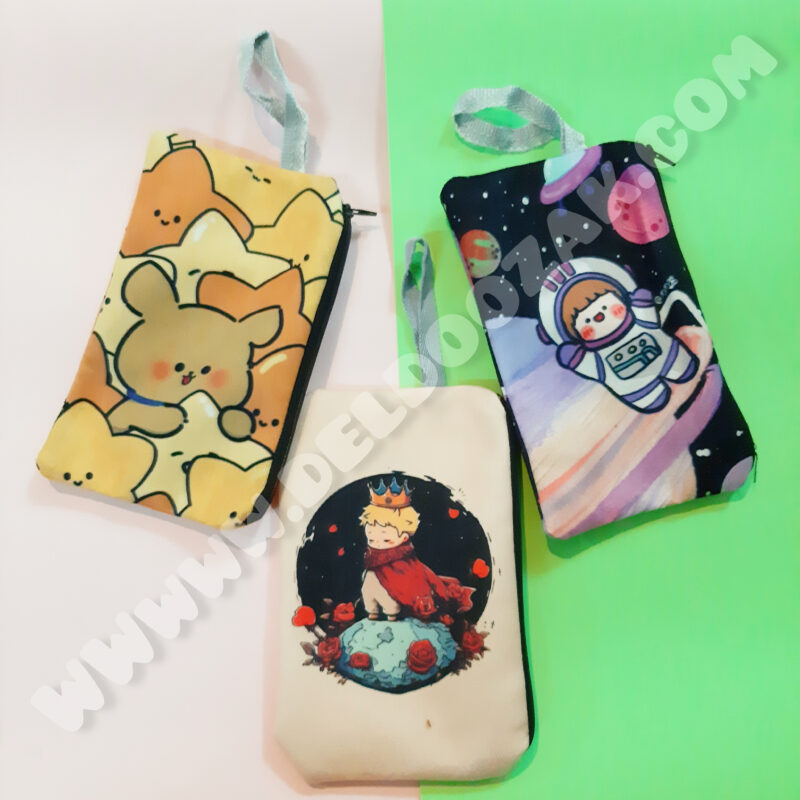 کیف لوازم آرایش دخترانه فانتزی | فروشگاه آنلاین دلدوزک