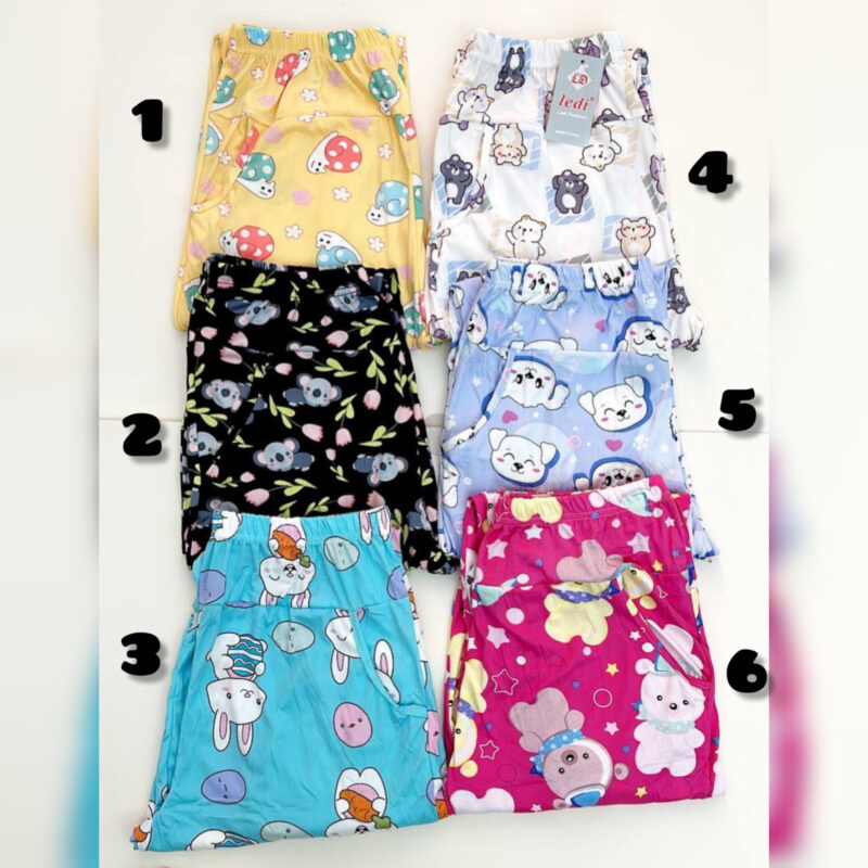 شلوار گیاهی عروسکی | فروشگاه آنلاین دلدوزک