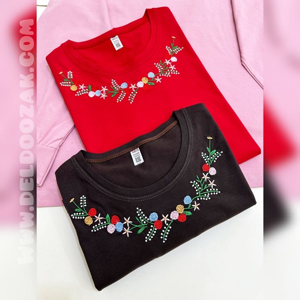 مدل بلوز زنانه مجلسی شیک ایرانی | فروشگاه آنلاین دلدوزک