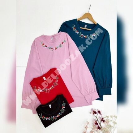 مدل بلوز مجلسی ساده و شیک | فروشگاه آنلاین دلدوزک